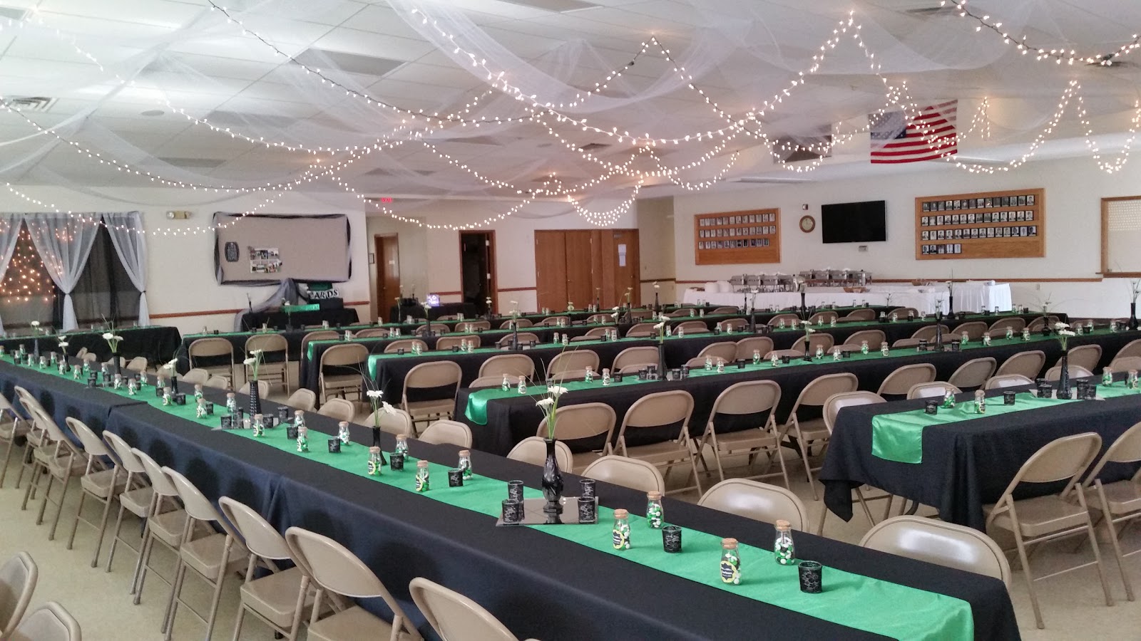 Community Center Decorated